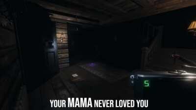 Never insults a ghost relationship with it's mother.