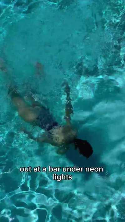 in the pool | IG August 2023