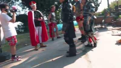 Beware King Schlatt and his gat