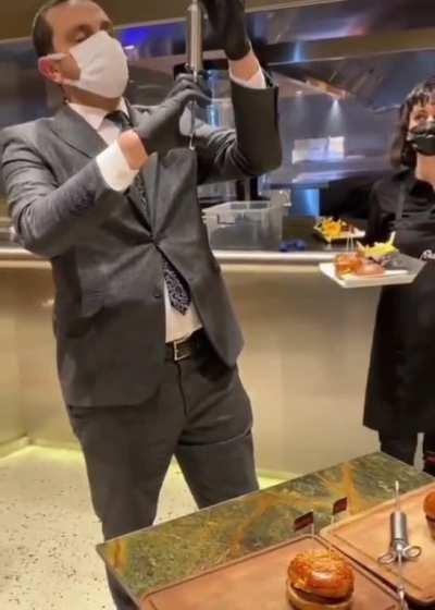 The way it squirted..