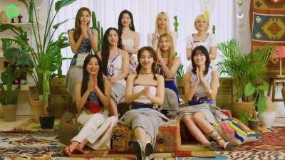 210611 Spotify Japan Twitter Update - Twice Video message