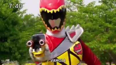 My favorite meme format goes well with this Kyoryuger scene