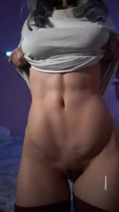 I love this shirt but you'll love what's underneath even more 😇