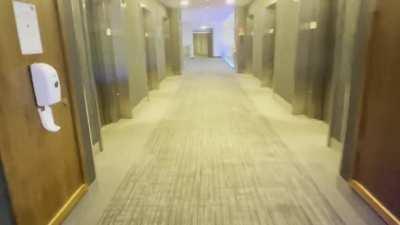 Top floor of the liminal hotel