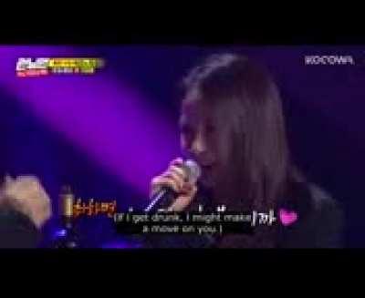 The Sexy Ji Hyo and the confident Suk Jin