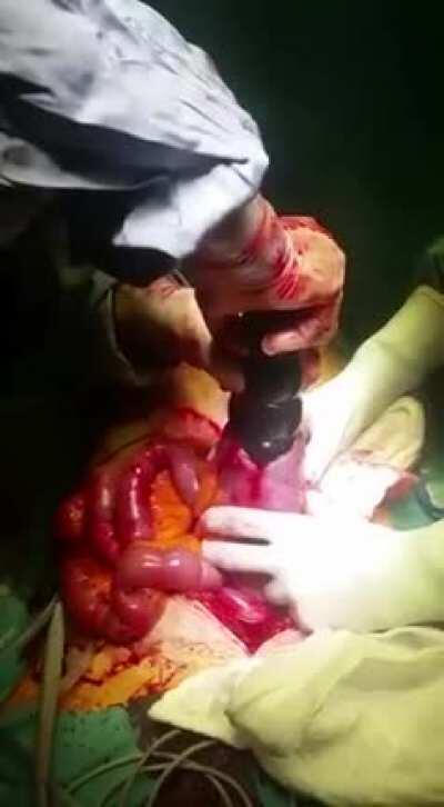 I don’t think that’s what he was expecting as he put it inside him