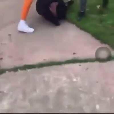 When the doboys see bruce after all the ads he gave them