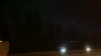 Space debris in northern Seattle area.