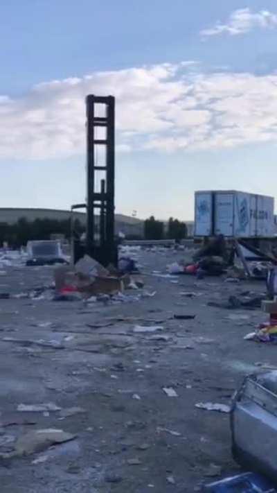 Looks Like A Movie Scene, South Africa Riots In Durban.