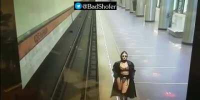 Moscow, st. m. Kotelniki, rides all over the line, probably crazy