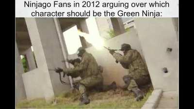 What Ninjago argument is basically just this?