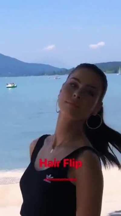 Hair flip