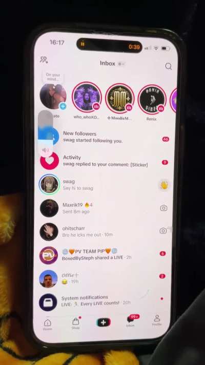 Strange sound coming from my iphone