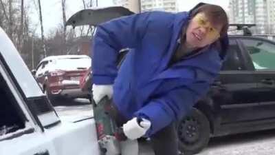 What Happens When You Park Like An Idiot.......