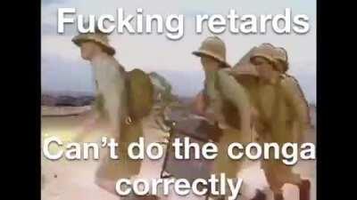 Why can’t they do conga is eeier than brething