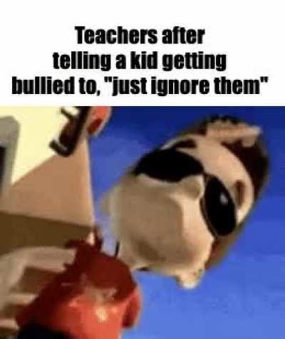 Their best advice is no advice at all