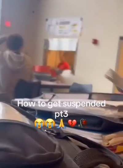 How to get suspended