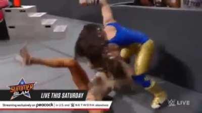 Look at her long legs flail around