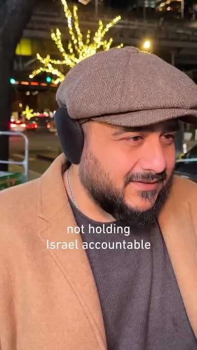 Why doesn't Trump hold Israel accountable?