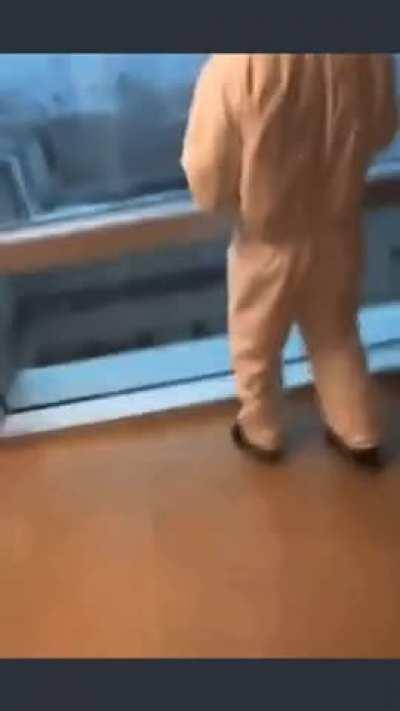 Hurricane Ida ripping off the roof over their main hospital