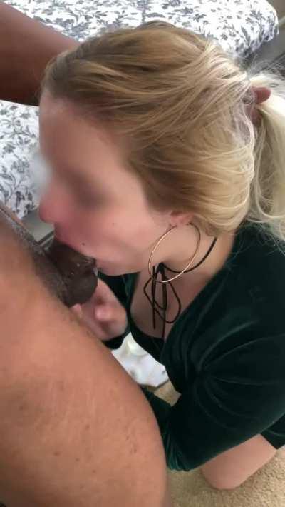 She puts the whole BBC down her throat