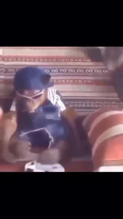 He just wanted to play some guitar