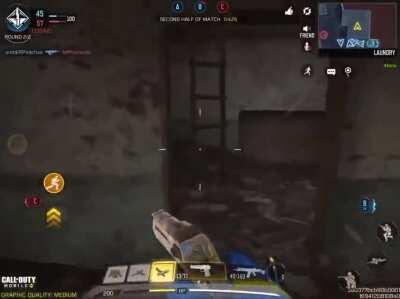 When you catch the sniper that has been killing you slippin