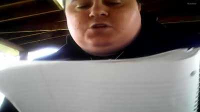 I went ahead and added guitar tracks to the parts where he was trying to mouth guitar sounds.