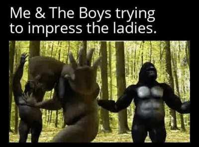 Hoo Hah! Mate dance get girl.