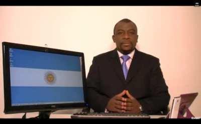 A message from the president of Argentina