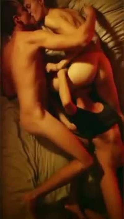 Aomi Muyock & Klara Kristin in a threesome in Love (2015)