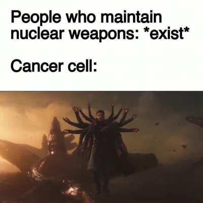 It's not cancer - it's personal growth