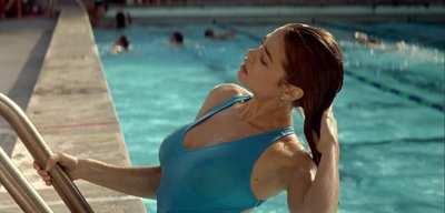 Denise Richards In Wet Swimsuit