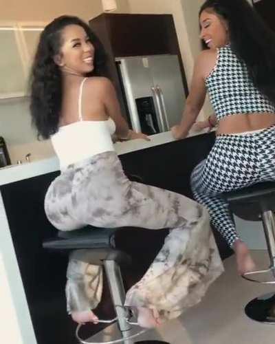 Brittany Renner shaking ass
