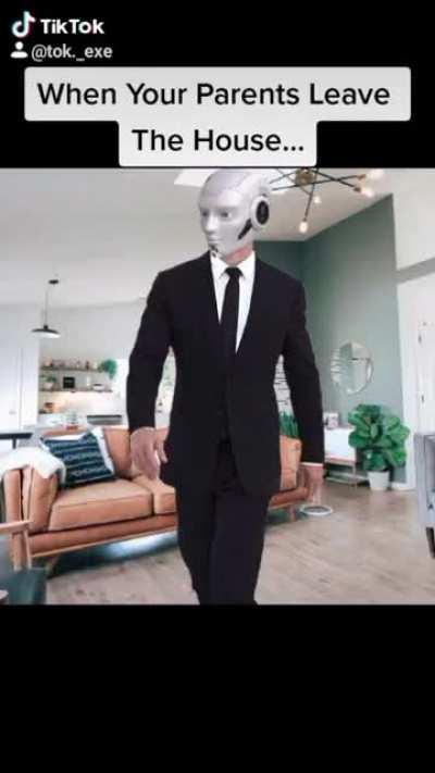 When your parents leave the house. (JJBA)