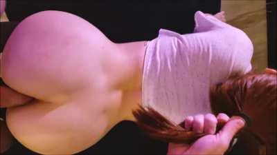 Pull Her Hair While Fucking Her Ass