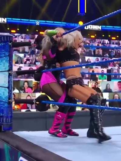 Liv grinding on Natalya 😅