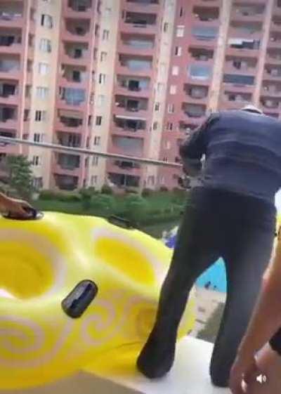 how did they get him out of there?