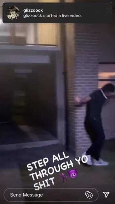 Memo600 in Quando rondo hood shooting a music video