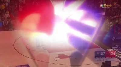 [Highlight] Former college teammates Benedict Mathurin and Dalen terry with some end of game antics