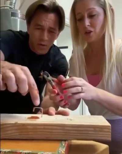 How did she not realise...