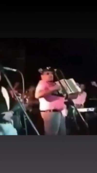 When an enemy ship starts shooting but you're playing music