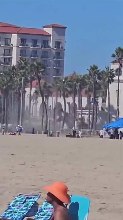 Helicopter Crashes Near Beach Event, Five Hospitalized in Huntington Beach