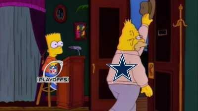 Cowboys in full playoff form today