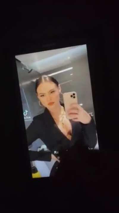 Reupload, my first tribute had to be to Talia in that suit 😍🤤🍆💦