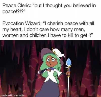 “Peace is a… relative concept”