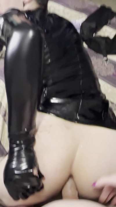 My gf says I better get used to the sensation of my naughty little pink hole getting constantly stretched 😭😣 since it is the closest to breeding I'll ever get 😭😭😫.