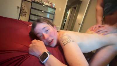 I warn my buds: once you get married your slut becomes either my jerk or fuck material.