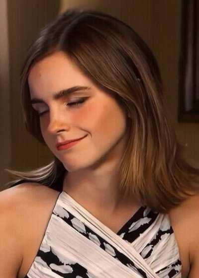 Emma Watson's reaction after you told her how much of a gooner & simp you are for her