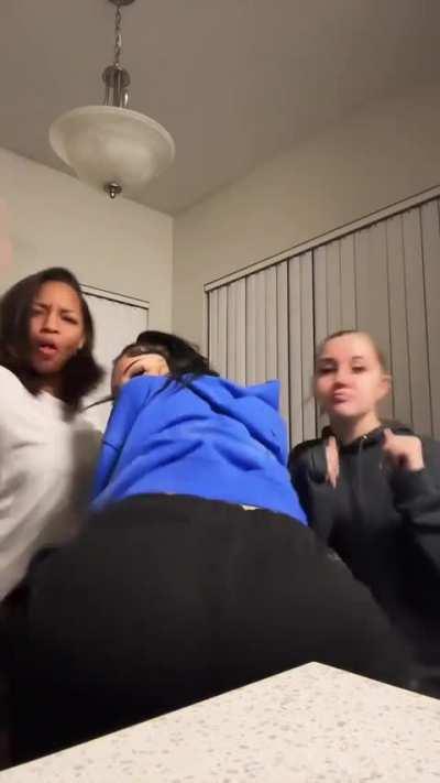 Okay Damn ass in camera